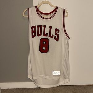 Fanatics White Zach Lavine jersey